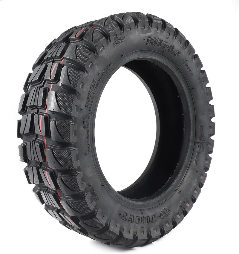 Asecupdat 90/65-6.5 Tubeless Scooter Tires, 11 inch Electric Scooter Wheel, Thickened Road Tire For Electric Scooter Motorcycle Parts - Image 4